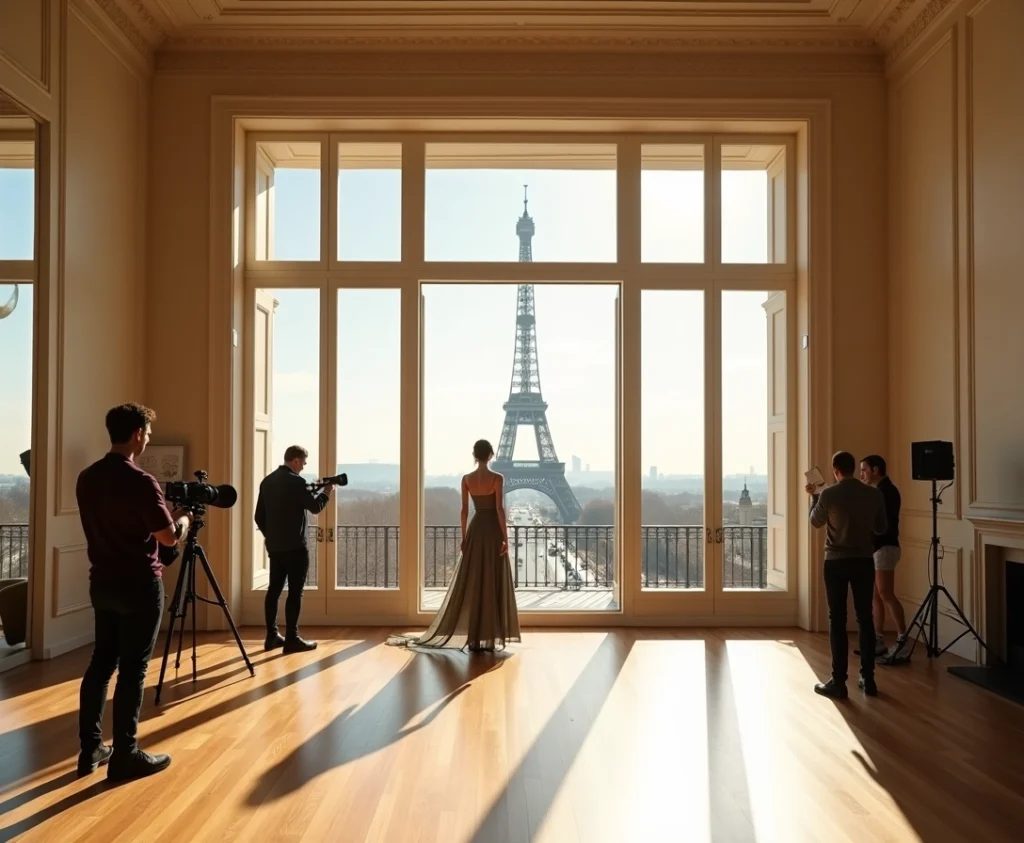 shooting photo à Paris